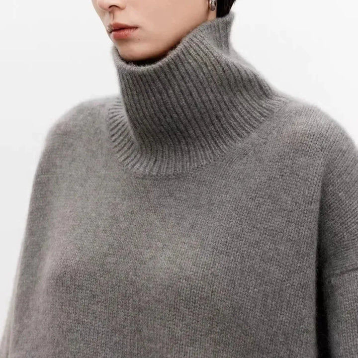 Sophie | Pull à col roulé oversized pour femmes