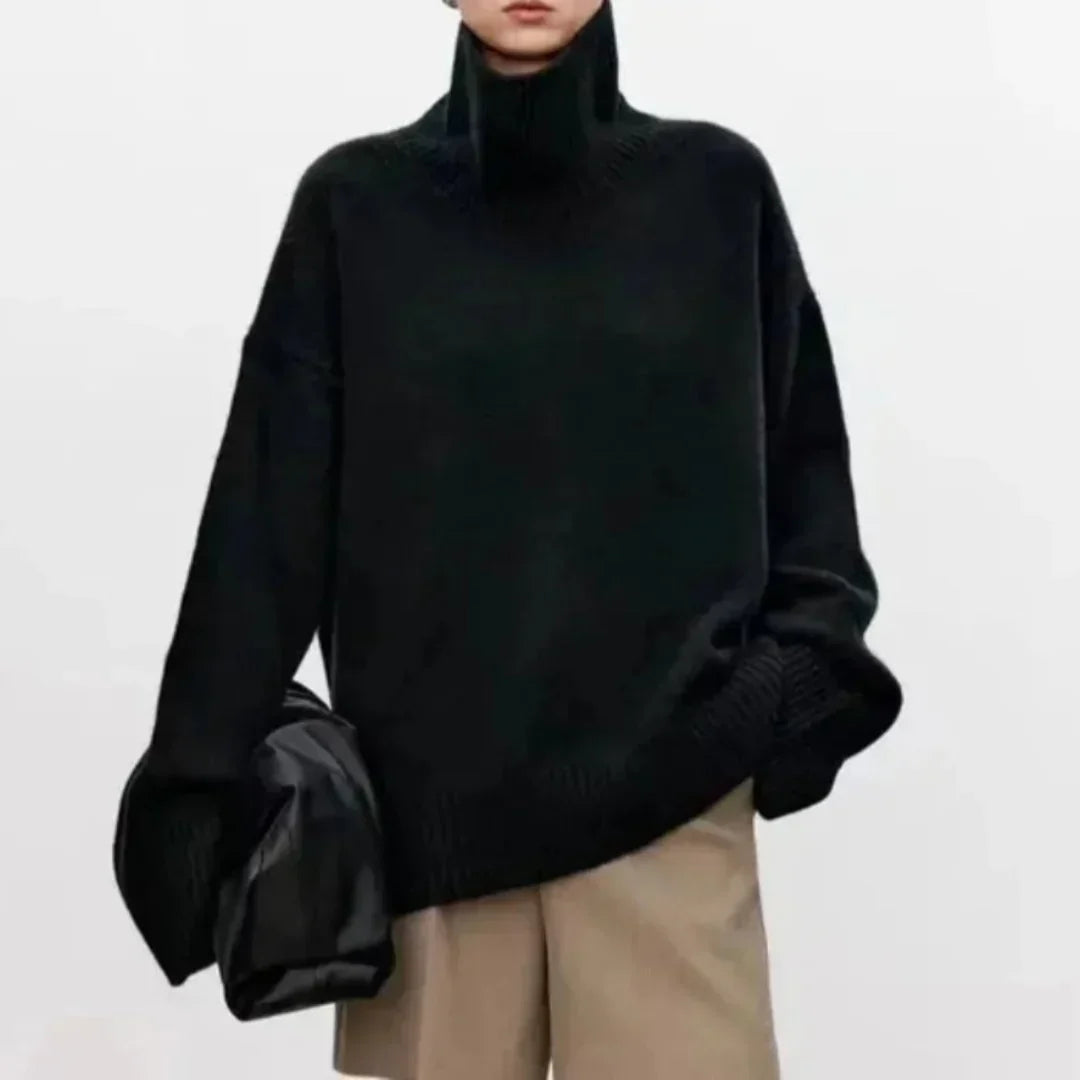 Sophie | Pull à col roulé oversized pour femmes