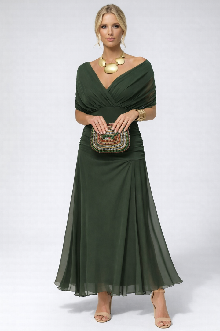 Sophie | Robe midi florale élégante et légère