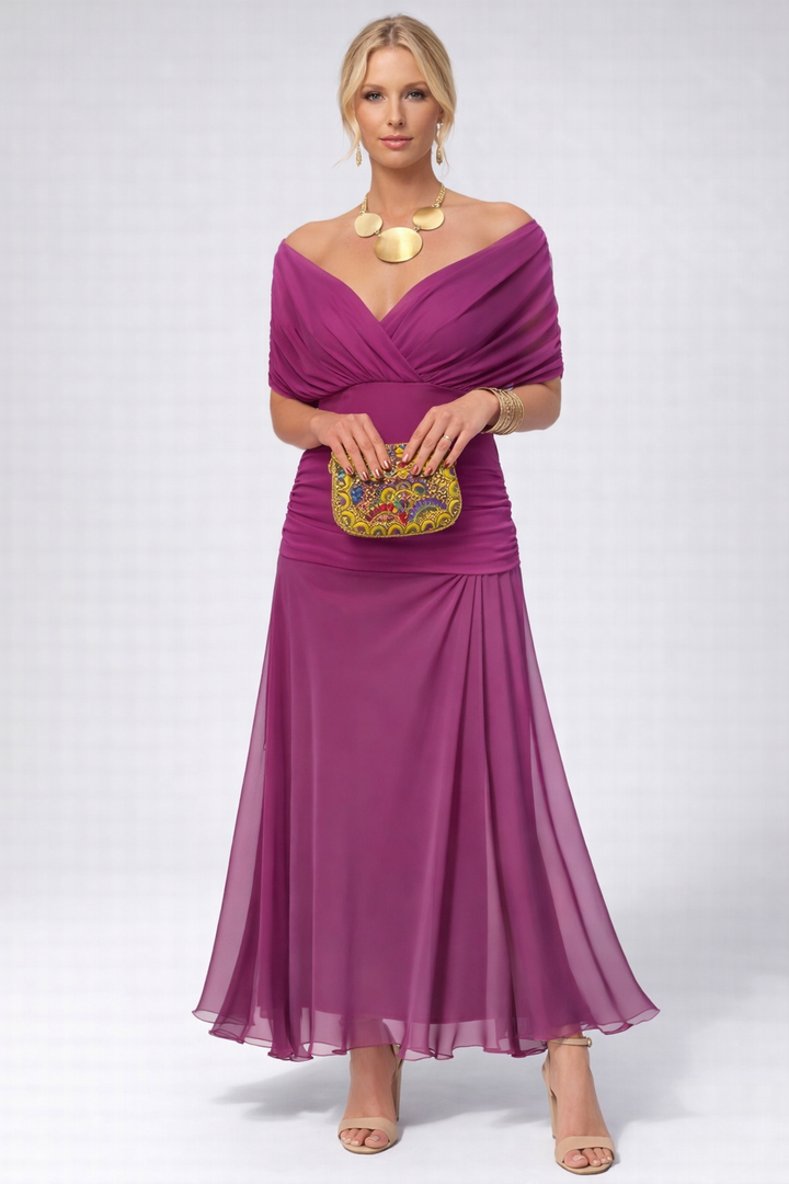 Sophie | Robe midi florale élégante et légère