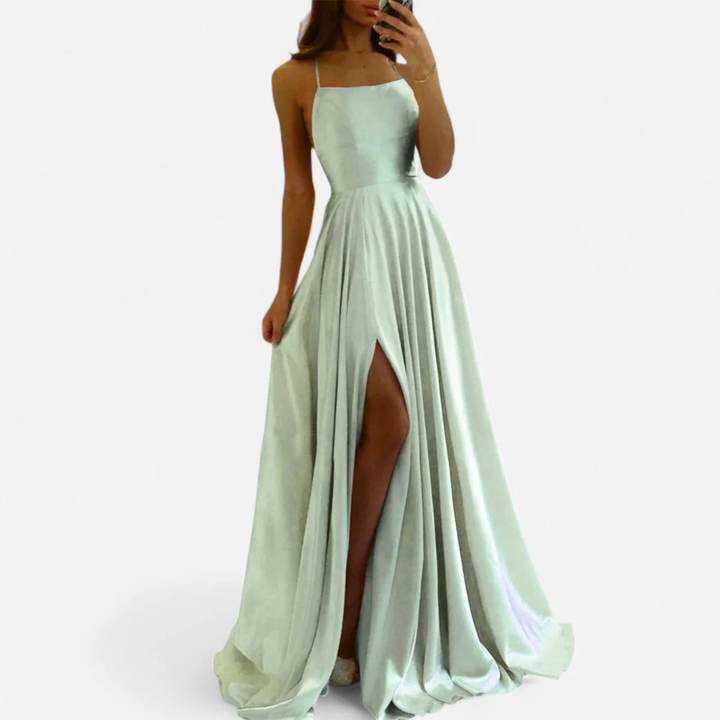 Margaret | Robe Maxi Élégante pour Femmes Invitées à un Mariage