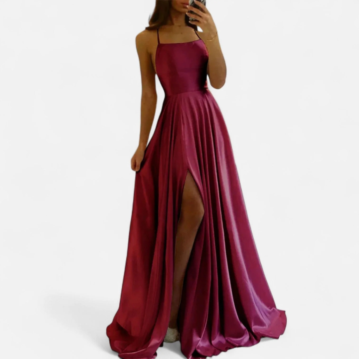 Margaret | Robe Maxi Élégante pour Femmes Invitées à un Mariage