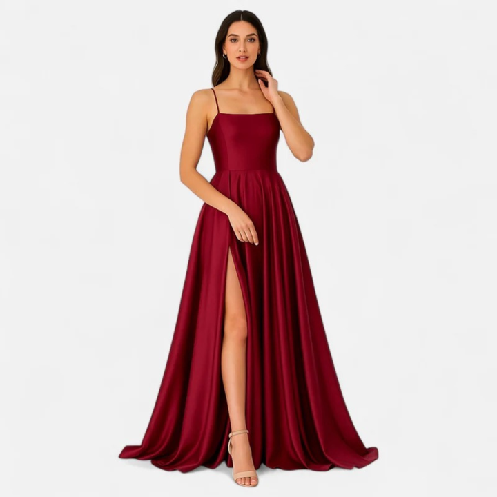 Margaret | Robe Maxi Élégante pour Femmes Invitées à un Mariage