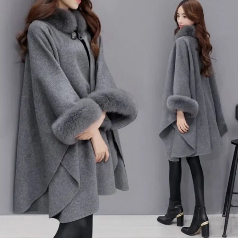 Yara | Manteau pour femmes de haute qualité avec col en fourrure