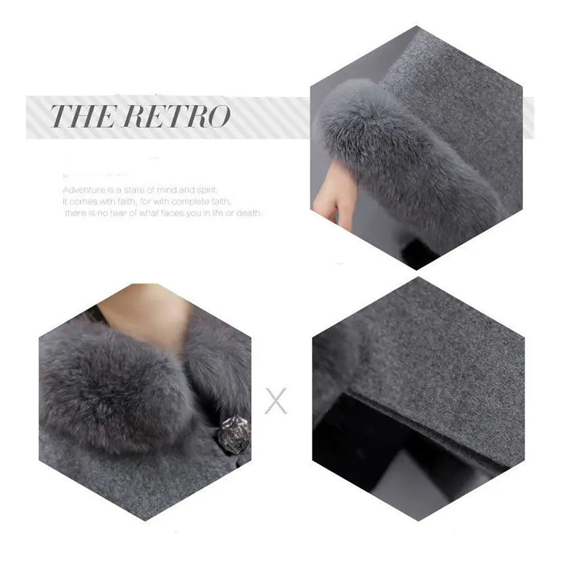 Yara | Manteau pour femmes de haute qualité avec col en fourrure