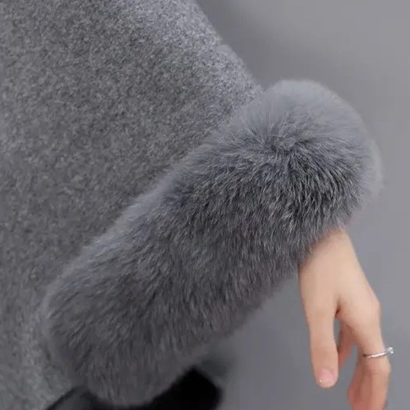 Yara | Manteau pour femmes de haute qualité avec col en fourrure