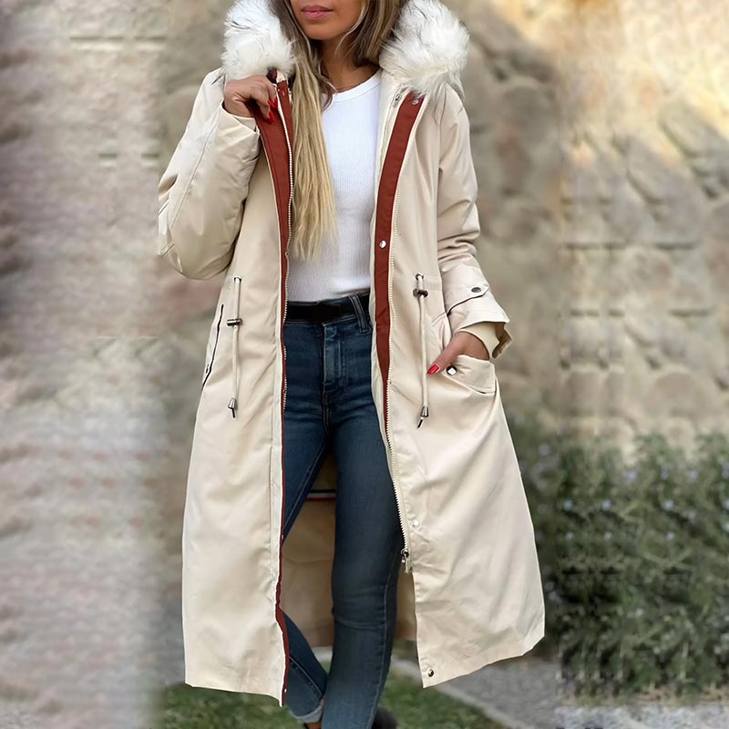 Frostra™ - Veste d'hiver pour femmes avec capuche et col doux