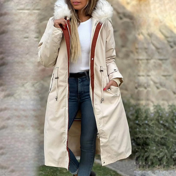 Frostra™ - Veste d'hiver pour femmes avec capuche et col doux