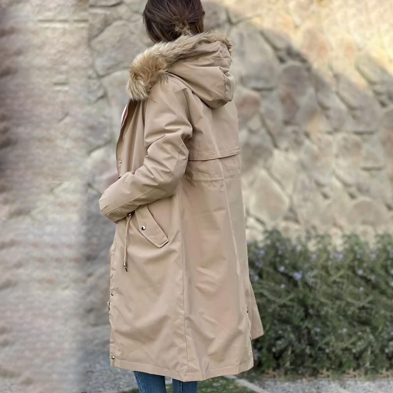 Frostra™ - Veste d'hiver pour femmes avec capuche et col doux