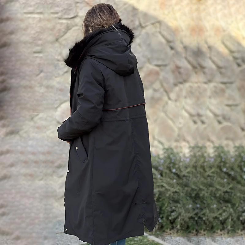 Frostra™ - Veste d'hiver pour femmes avec capuche et col doux