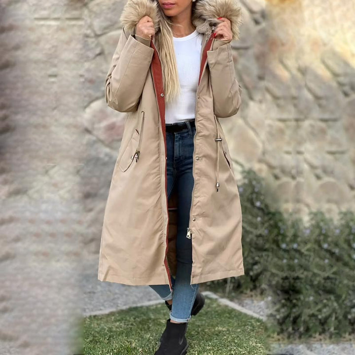 Frostra™ - Veste d'hiver pour femmes avec capuche et col doux