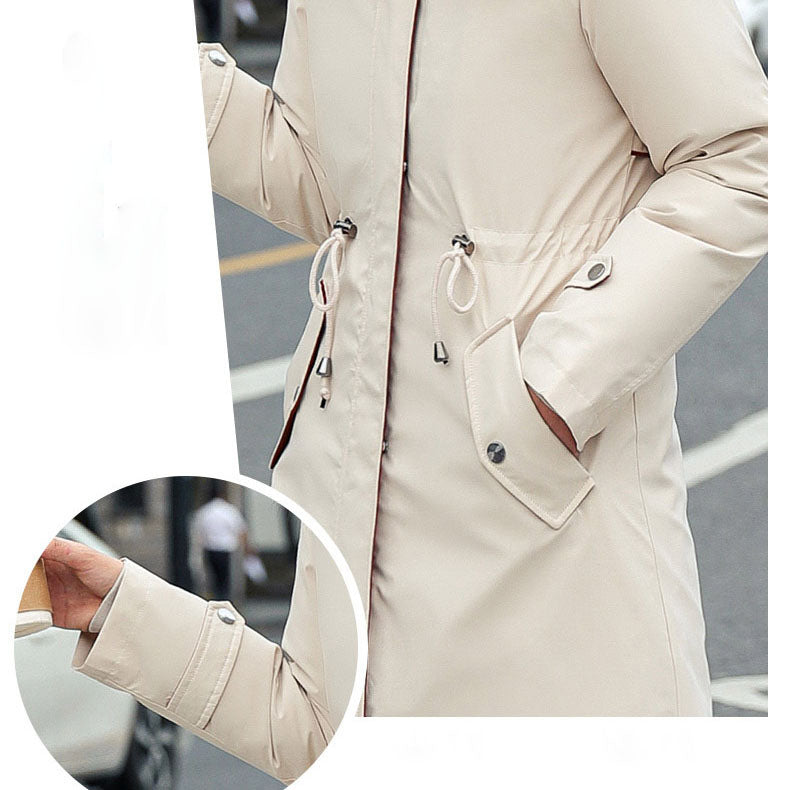 Frostra™ - Veste d'hiver pour femmes avec capuche et col doux
