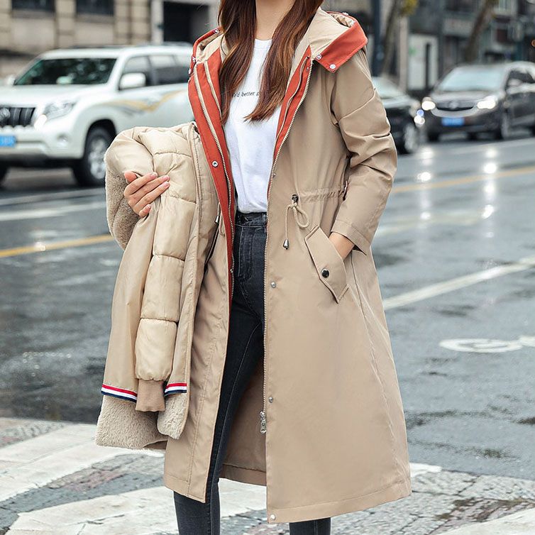 Frostra™ - Veste d'hiver pour femmes avec capuche et col doux