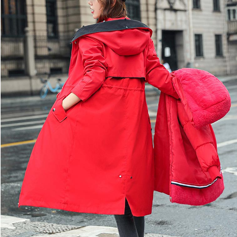 Frostra™ - Veste d'hiver pour femmes avec capuche et col doux