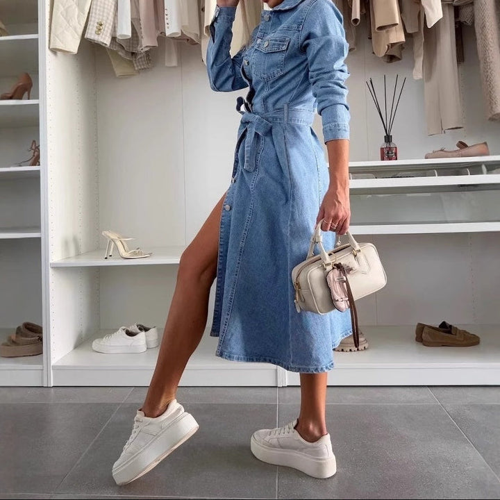 Semmy | Robe Maxi à Manches Longues