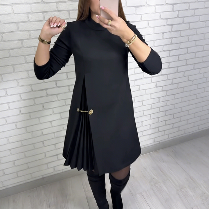 Miriam | Robe mini plissée élégante pour femmes
