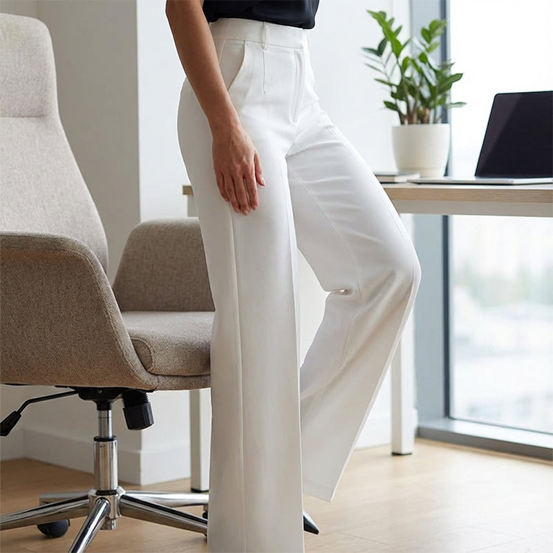 Bibi | Pantalon de costume femme taille haute