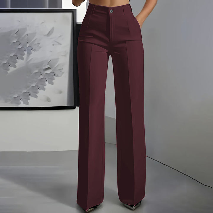 Bibi | Pantalon de costume femme taille haute