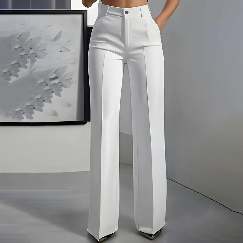 Bibi | Pantalon de costume femme taille haute