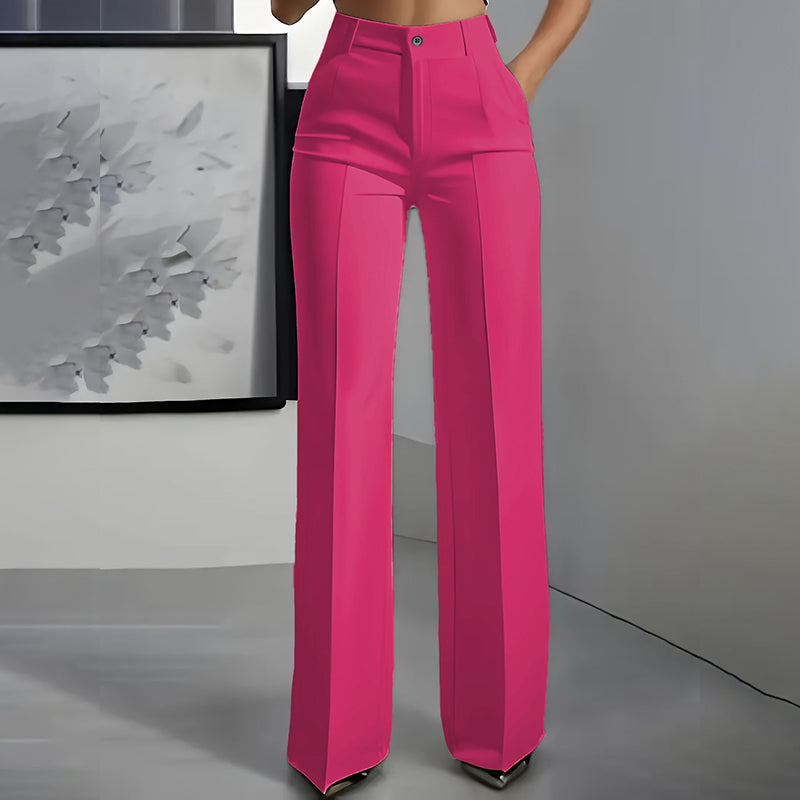 Bibi | Pantalon de costume femme taille haute