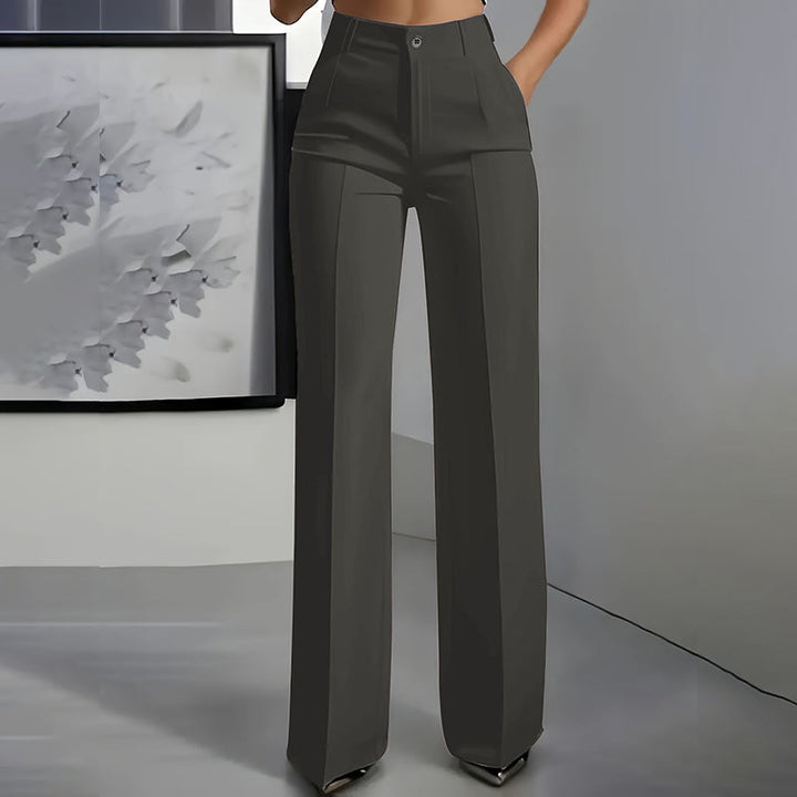 Bibi | Pantalon de costume femme taille haute