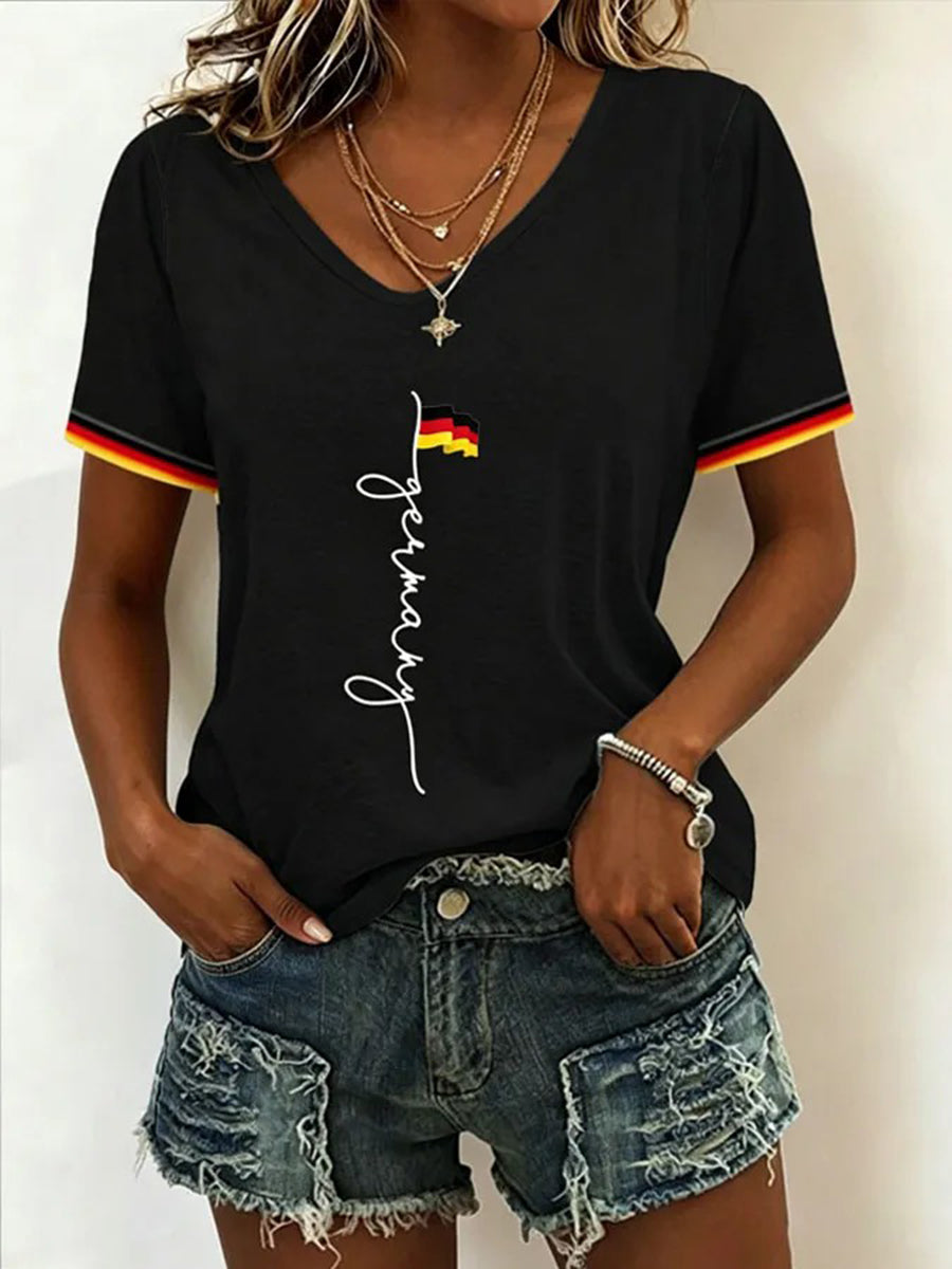 T-shirt pour femmes avec impression Allemagne