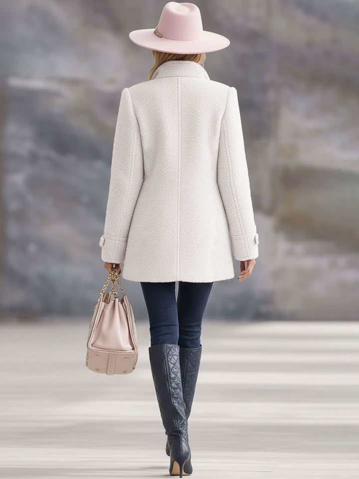Stefanie | Veste Manteau en Fleece pour Femmes avec Fermeture Éclair