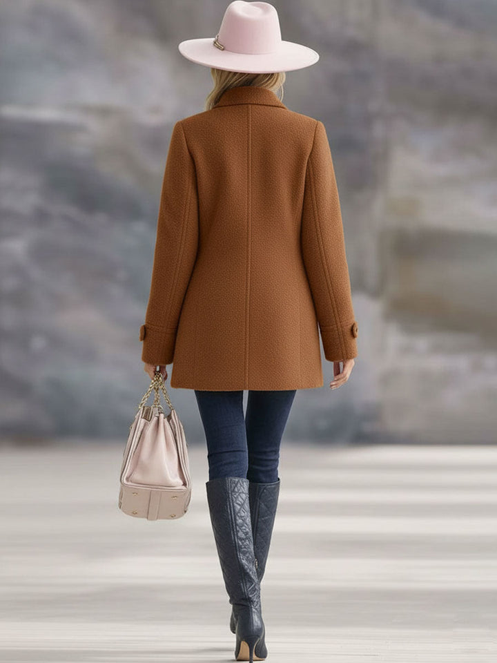 Stefanie | Veste Manteau en Fleece pour Femmes avec Fermeture Éclair