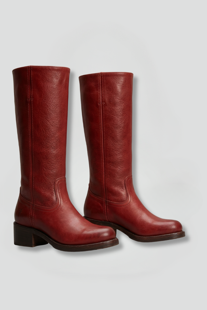 Stefanie | Bottes à talon bloc hauteur mollet pour femmes