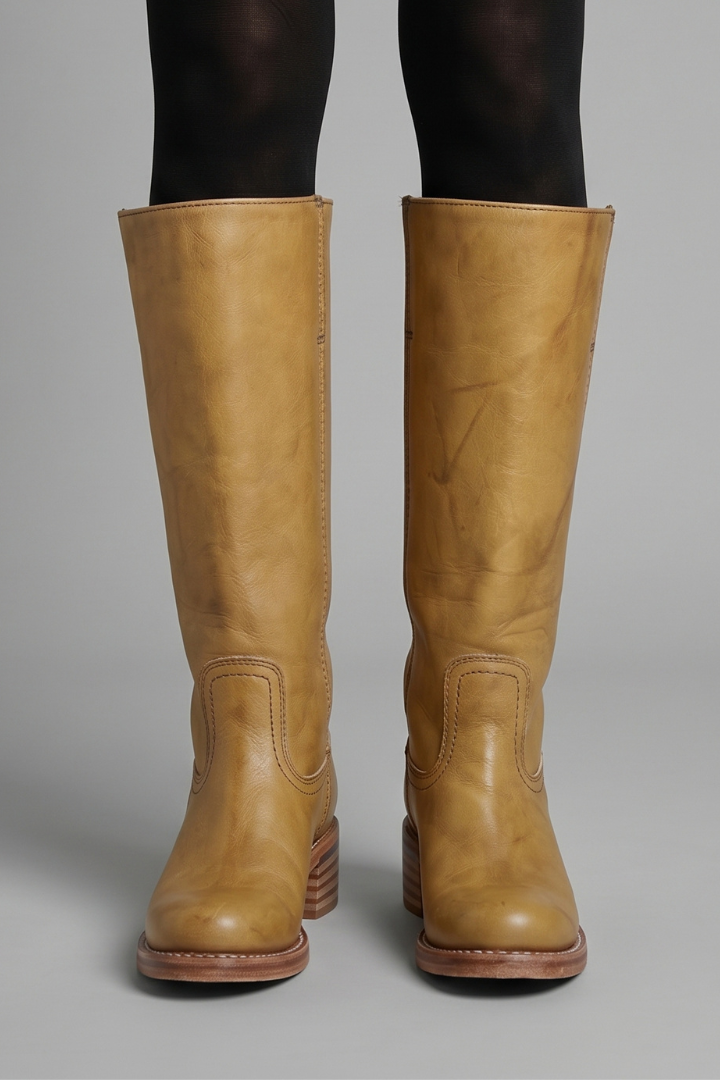 Stefanie | Bottes à talon bloc hauteur mollet pour femmes