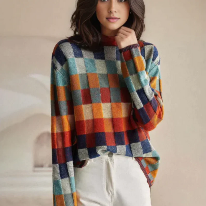 Pull pour femmes élégant | Col roulé