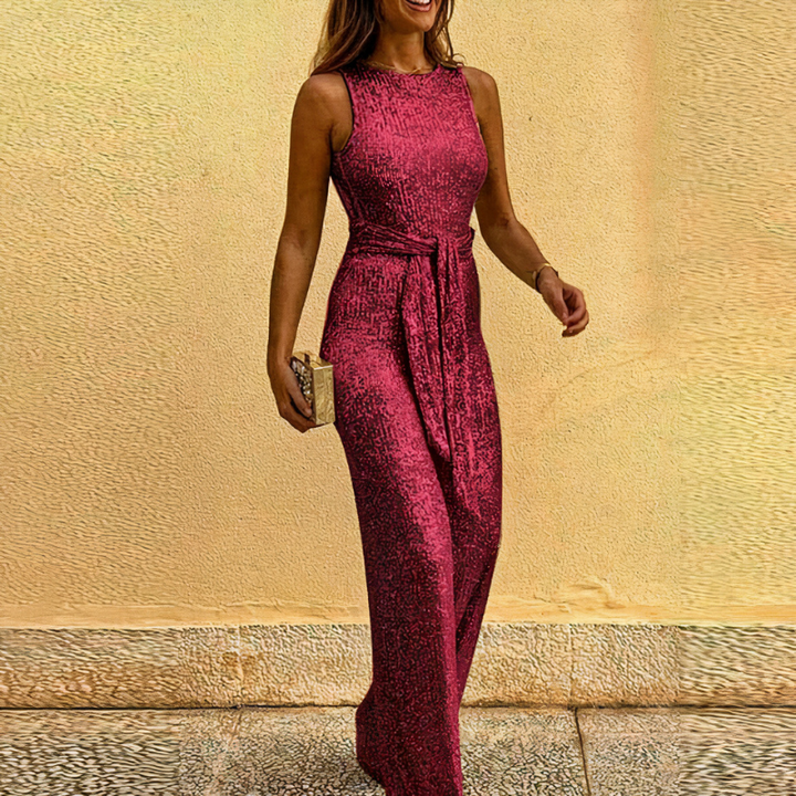 Jumpsuit à paillettes stylé pour femmes | Élégant