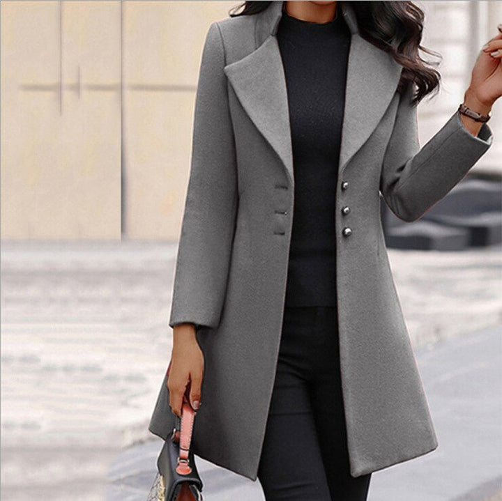 Trench-coat Femme Élégant | Ajusté Classique Long