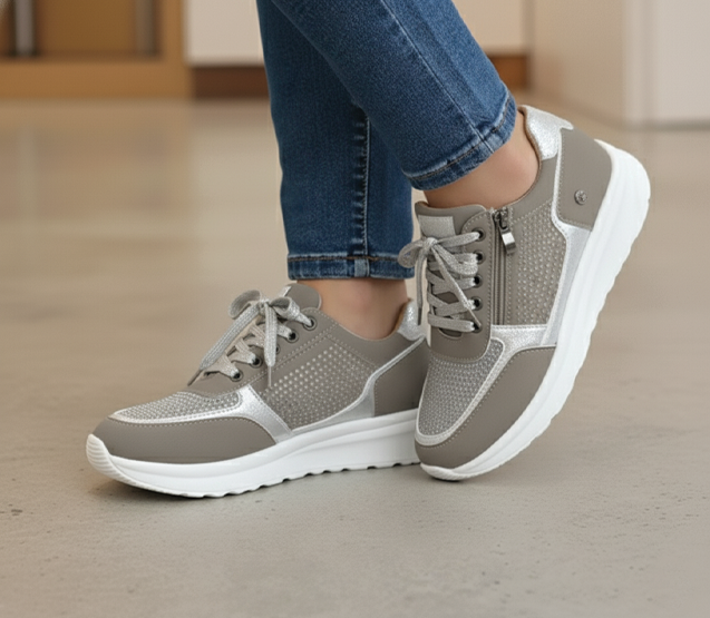 Tatjana | Baskets à plateforme pour femmes avec lacets