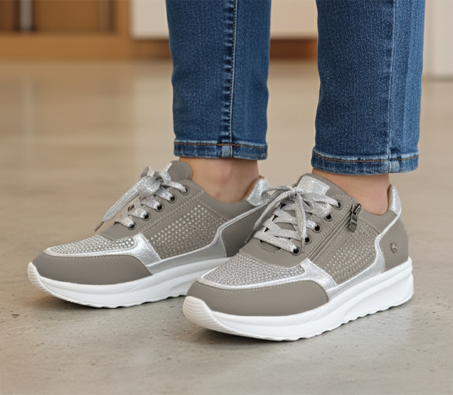 Tatjana | Baskets à plateforme pour femmes avec lacets