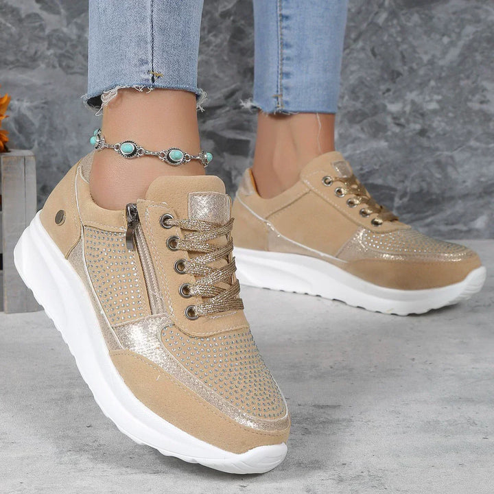 Tatjana | Baskets à plateforme pour femmes avec lacets
