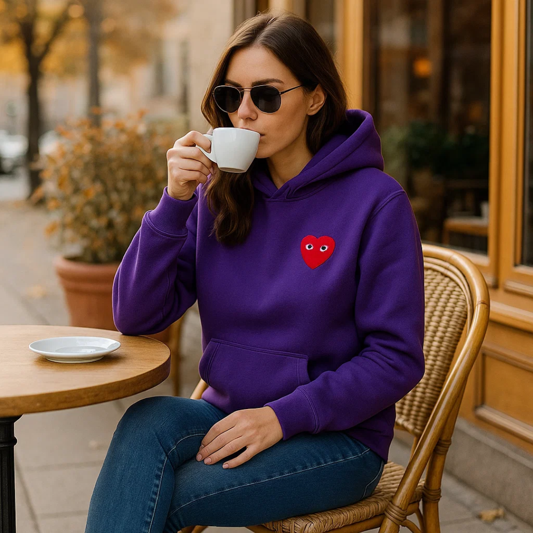 Theresa | Sweat à capuche en coton confortable pour femmes