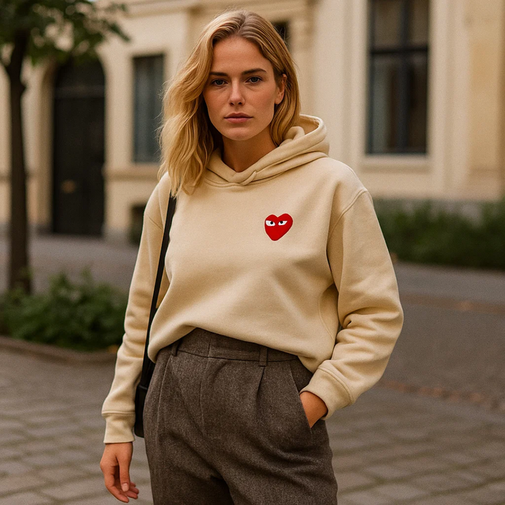 Theresa | Sweat à capuche en coton confortable pour femmes