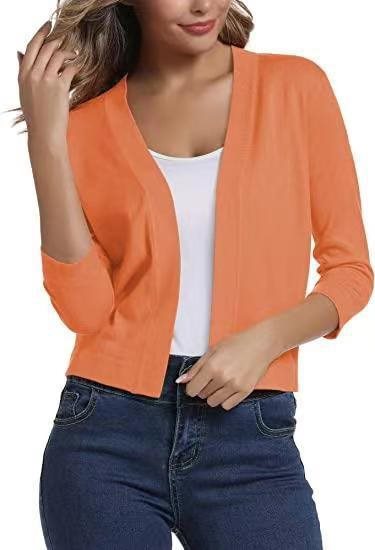 Thordis | Veste en tricot pour femmes à front ouvert 3/4 manches