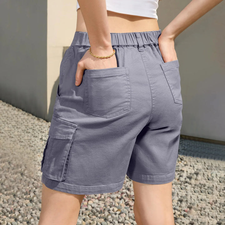 Tilda | Shorts Cargo Femme avec Poches Cargo Coupe Relaxed