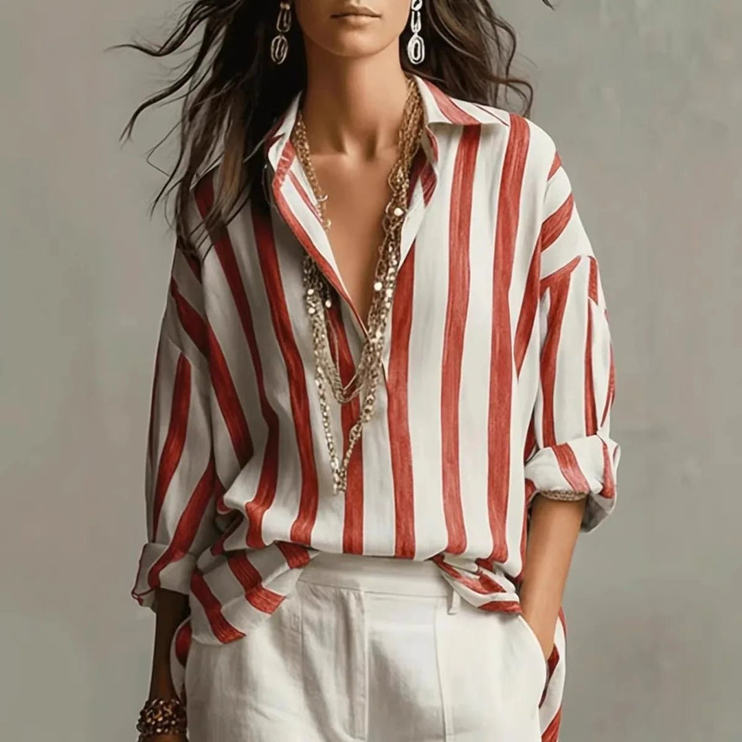 Tilda | Blouse à carreaux décontractée