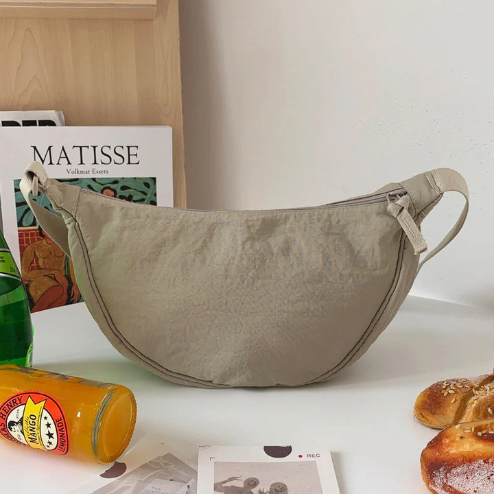 Sac à bandoulière en forme de croissant tendance pour femmes | Moderne