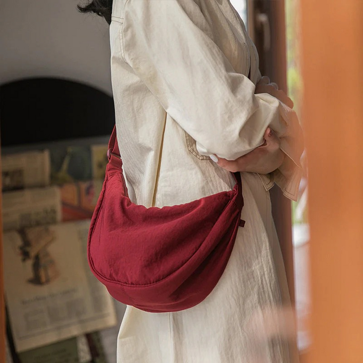 Sac à bandoulière en forme de croissant tendance pour femmes | Moderne