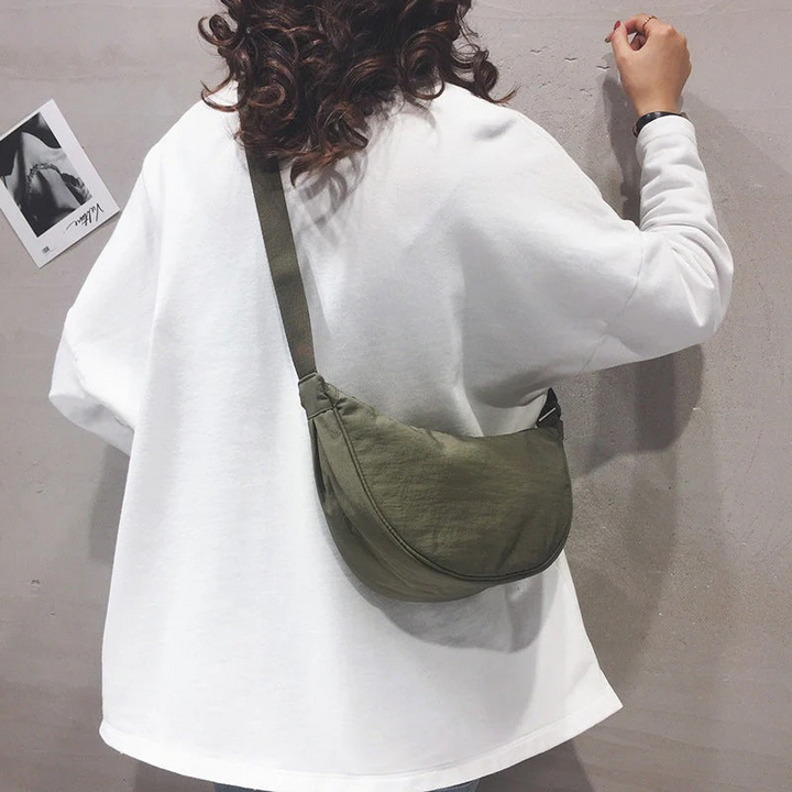 Sac à bandoulière en forme de croissant tendance pour femmes | Moderne