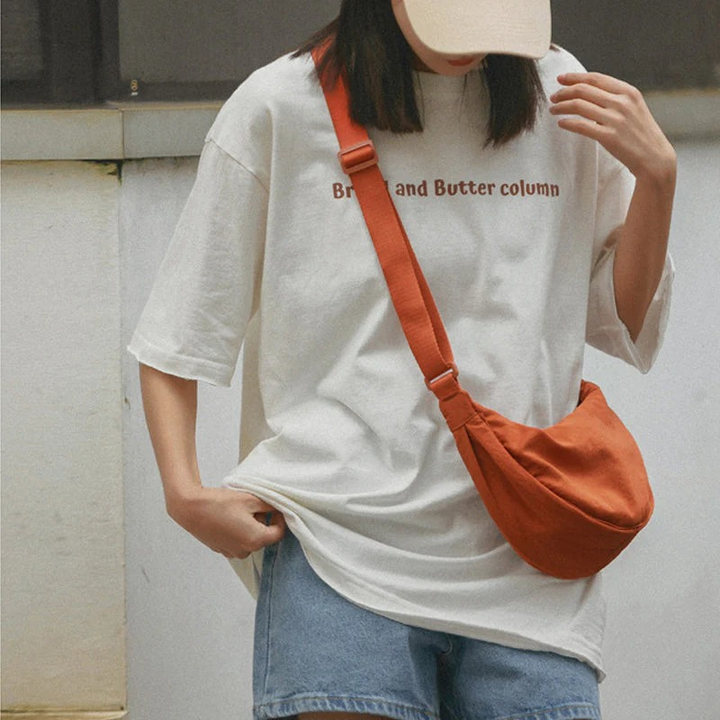 Sac à bandoulière en forme de croissant tendance pour femmes | Moderne