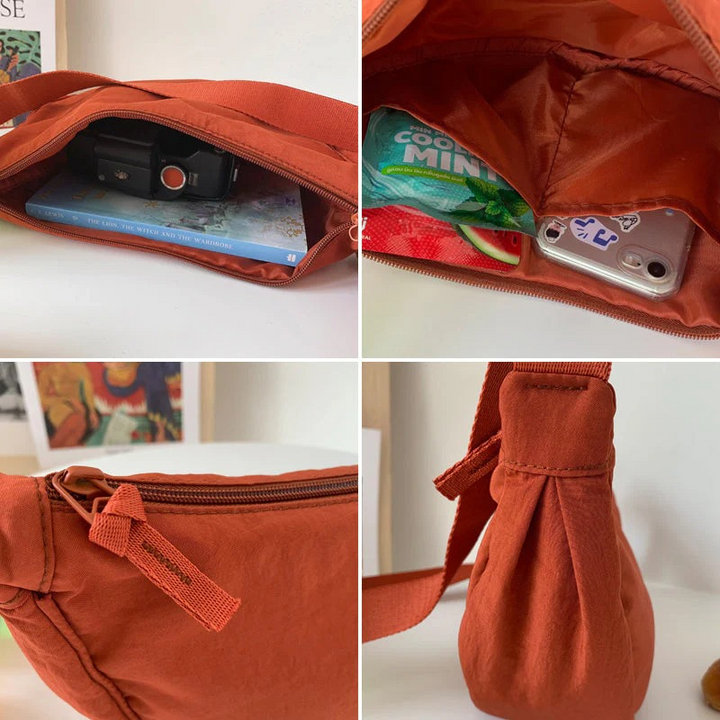 Sac à bandoulière en forme de croissant tendance pour femmes | Moderne