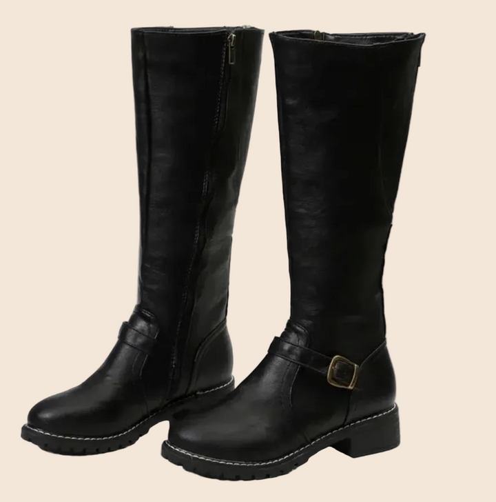 Oda | Bottes orthopédiques décontractées pour femmes à hauteur de genou