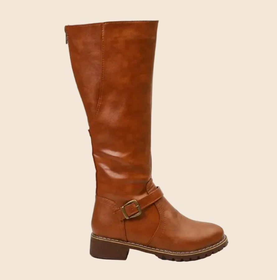 Oda | Bottes orthopédiques décontractées pour femmes à hauteur de genou