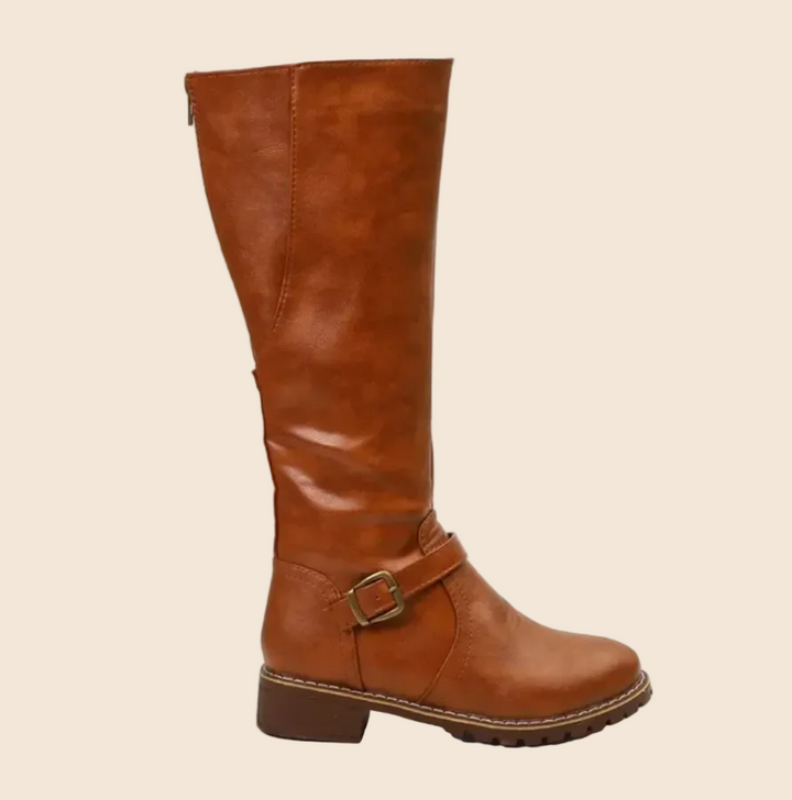 Oda | Bottes orthopédiques décontractées pour femmes à hauteur de genou
