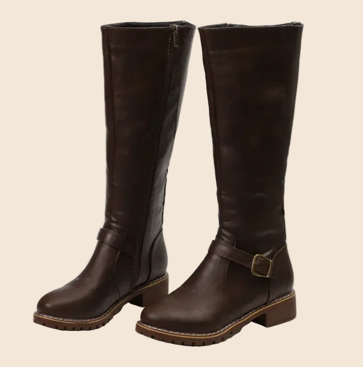 Oda | Bottes orthopédiques décontractées pour femmes à hauteur de genou